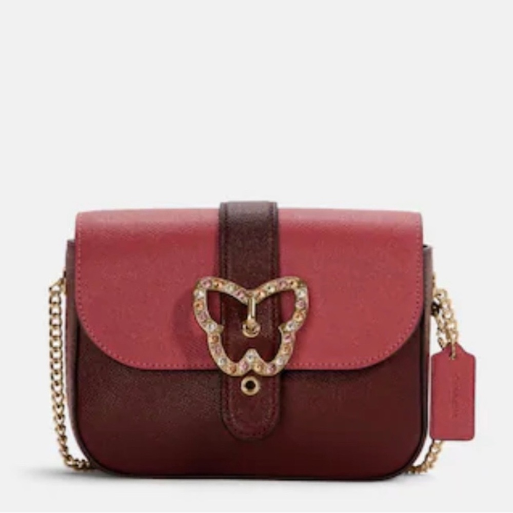 Coach Gemma Butterfly Buckle Crossbody Purse